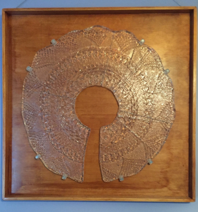 Kiln-fired wallpiece