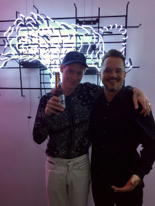 Jacob & Leonard with Tiger